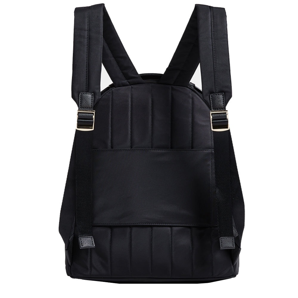 Michael Kors Kelsey Nylon Large Back Pack Bag- Black - Picture 6 of 11